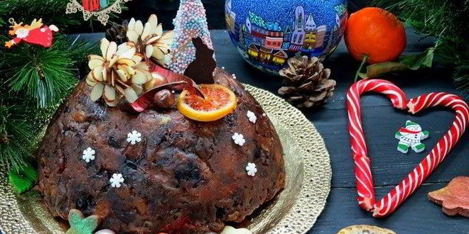 Рецепт английского рождественского пудинга