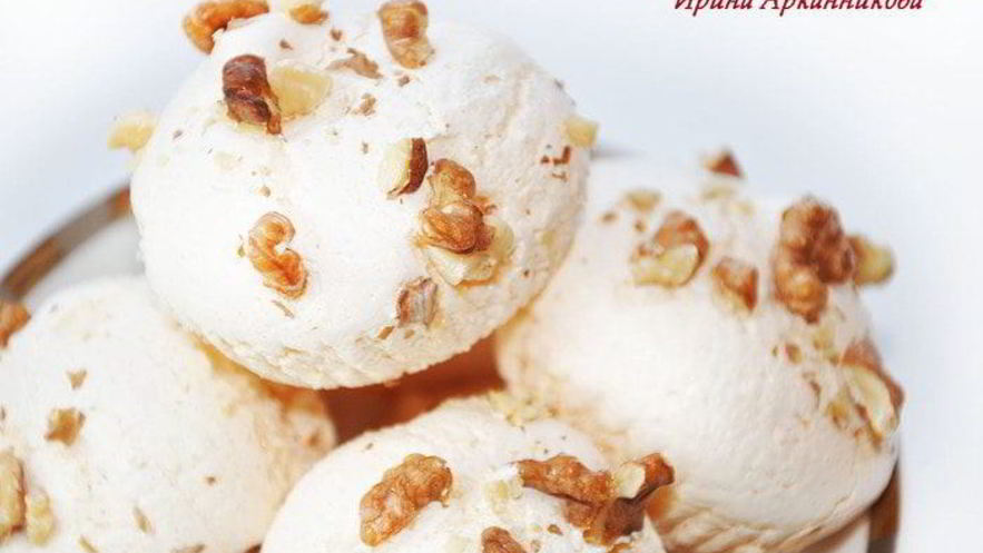 Рецепт безе с грецким орехом