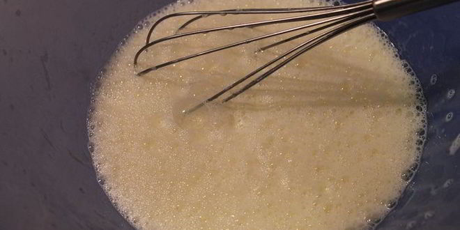 Рецепт французских блинчиков с яблоками и безе