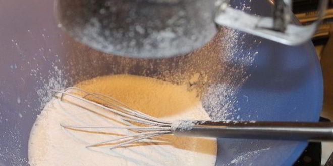 Рецепт французских блинчиков с яблоками и безе