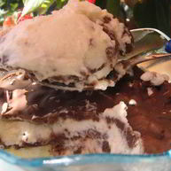 Рецепт Семифреддо с безе и шоколадной пастой