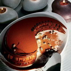 Рецепт Шоколадного безе с пряным кремом