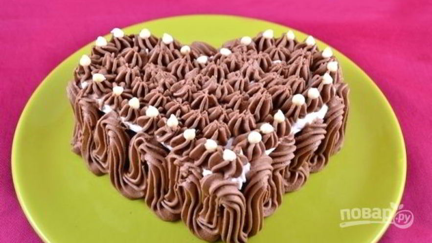 Рецепт тортика безе в шоколаде