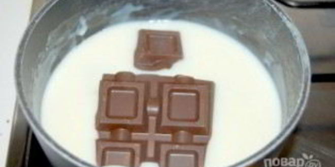 Рецепт тортика безе в шоколаде