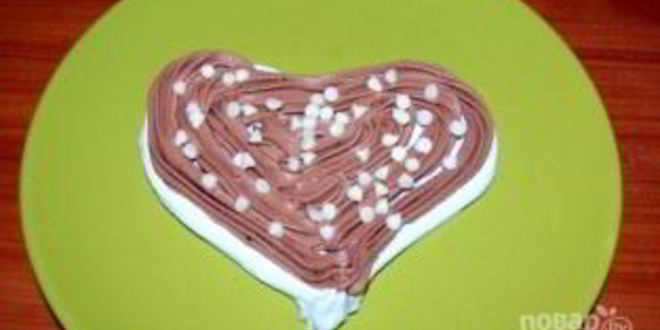 Рецепт тортика безе в шоколаде