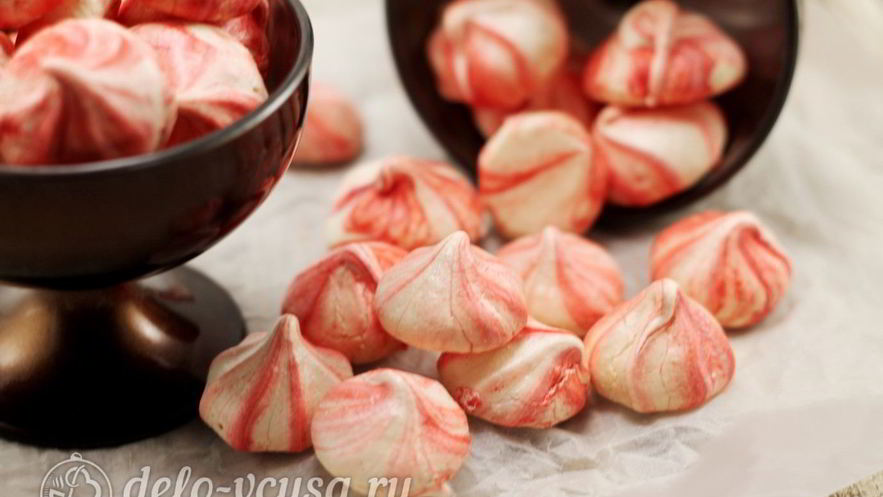 Рецепт цветного безе