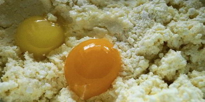 Рецепт творожных булочек с начинкой безе