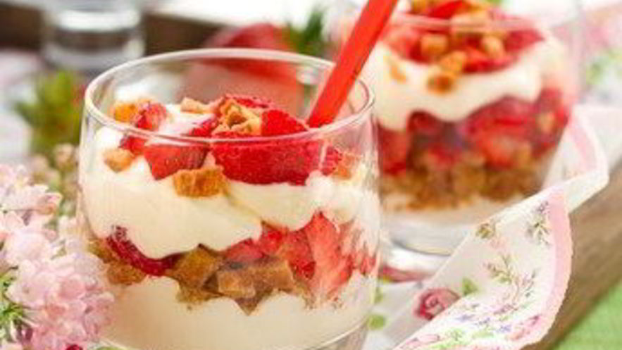 Рецепт десерта из клубники с амаретто