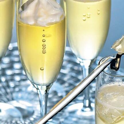 Рецепт Десерта из шампанского