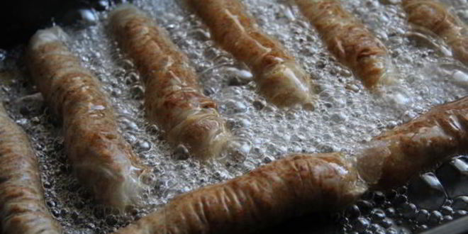 Рецепт десерта ореховые сигаретки