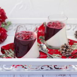 Рецепт Гранатовой панны котта