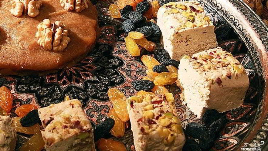 Рецепт азербайджанской халвы