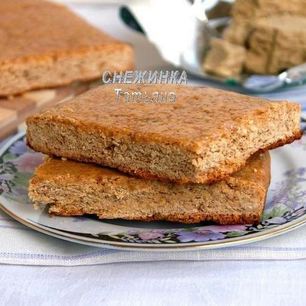 Рецепт Белорусской коврижки на халве с арахисом