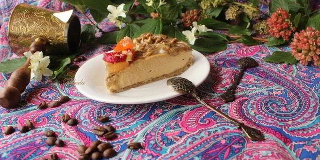 Рецепт чизкейка халва-кофе-кардамон