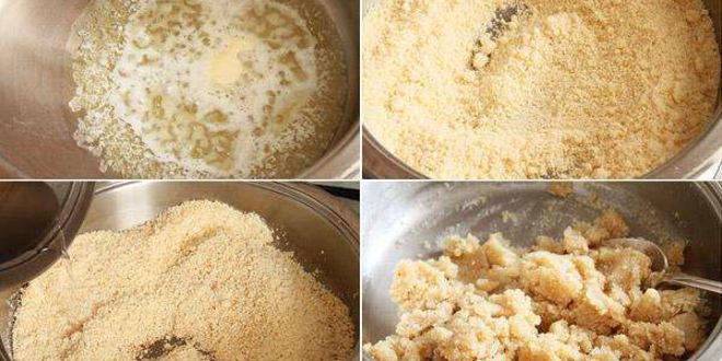 Рецепт домашней халвы миндальной