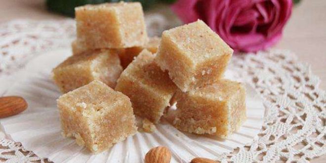 Рецепт домашней халвы миндальной