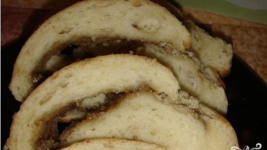 Рецепт рулета с халвой