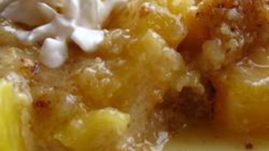 Рецепт клафути с консервированным ананасом