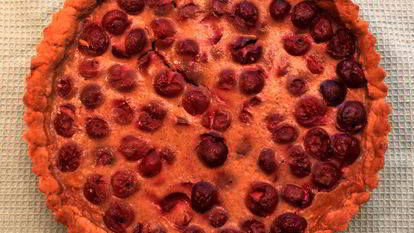 Рецепт Клафути с вишней без глютена