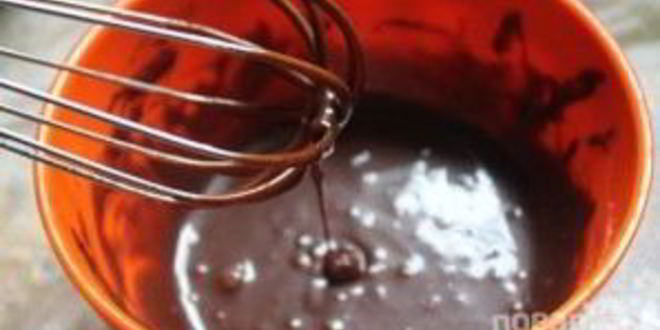 Рецепт глазури для конфет