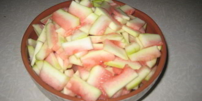 Рецепт конфет из арбузных корочек