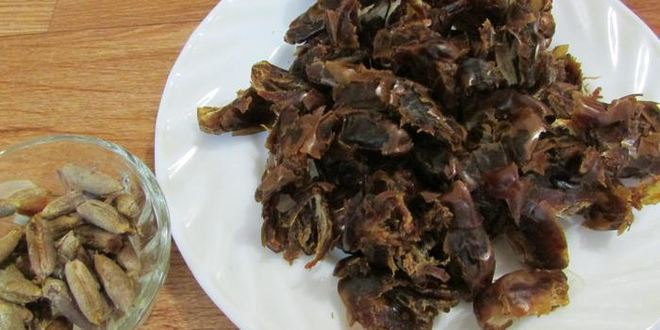 Рецепт конфет из сухофруктов с коктейльной вишней