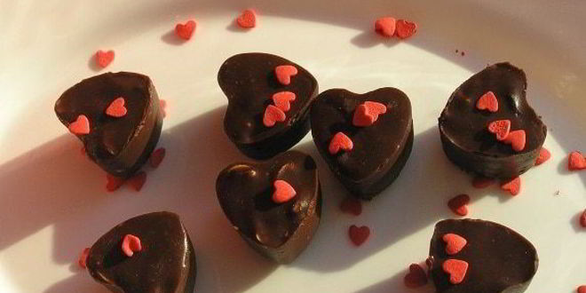 Рецепт конфет шоколадное сердце