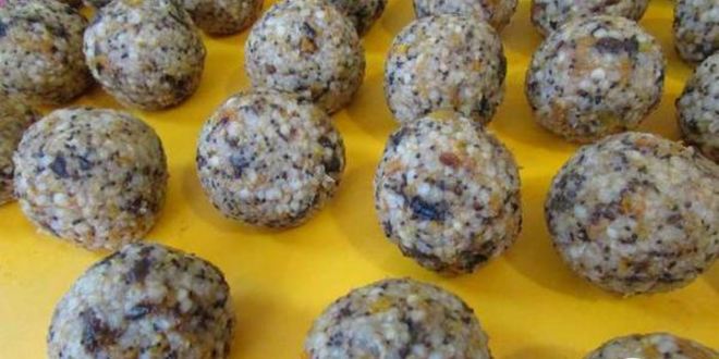 Рецепт постных конфет из пшена