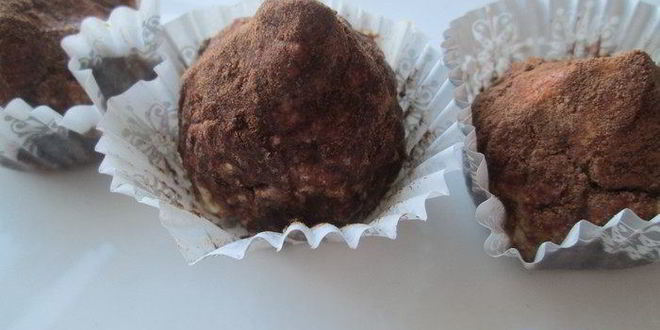 Рецепт творожных конфет с тыквой и хурмой