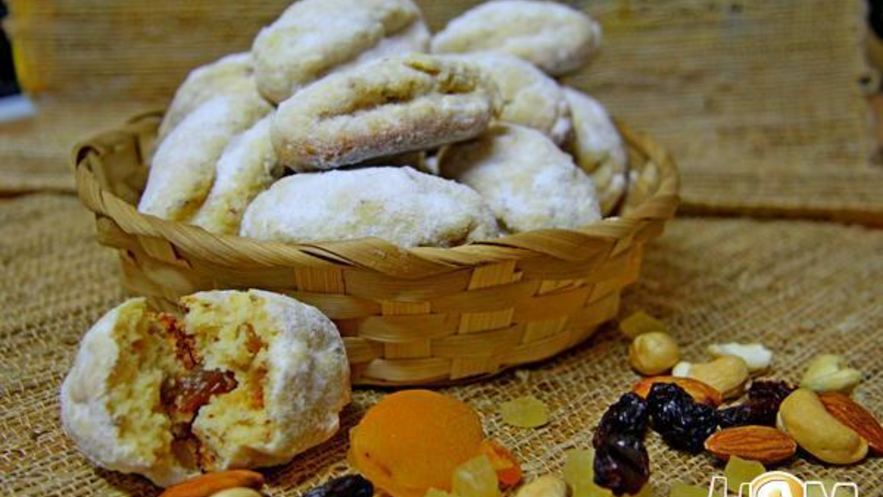 Рецепт творожных штолленовых конфет