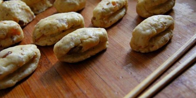 Рецепт творожных штолленовых конфет