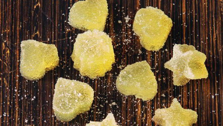 Рецепт желейных конфет из дыни