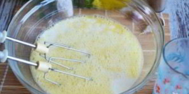 Рецепт блинных рулетиков с крабовым кремом