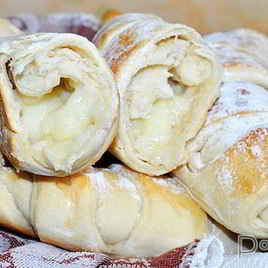 Рецепт Булочек с заварным кремом