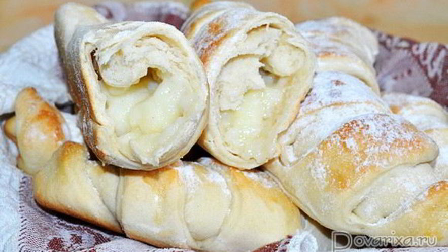 Рецепт булочек с заварным кремом