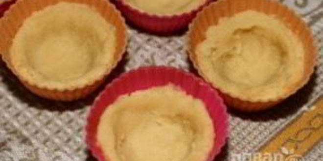 Рецепт корзиночек с кремом