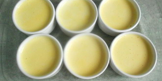 Рецепт крем-брюле с медом и розмарином