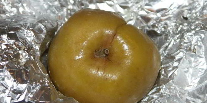 Рецепт крема-пюре из запеченых тыквы, айвы и яблока