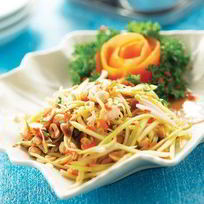 Рецепт Пасты из кабачков с кремом из кешью и мяты