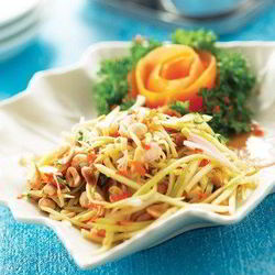 Рецепт Пасты из кабачков с кремом из кешью и мяты