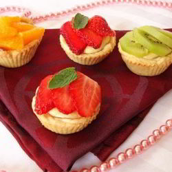 Рецепт Песочных корзиночек с творожным кремом