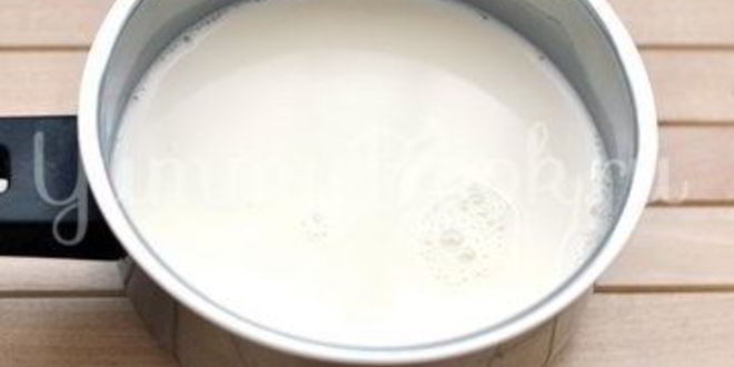 Рецепт слойки с заварным кремом и вишней