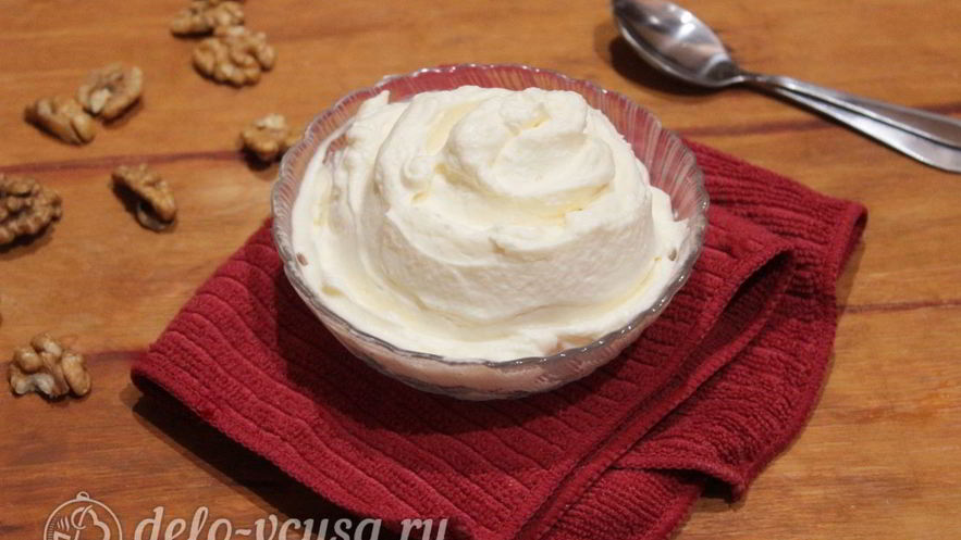 Рецепт сметанного крема