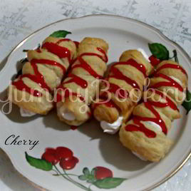 Рецепт Трубочек слоеных с кремом