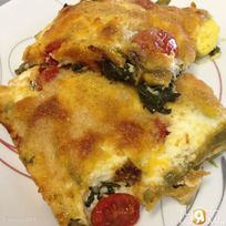 Рецепт Яиц со шпинатом запеченные в кремовом соусе