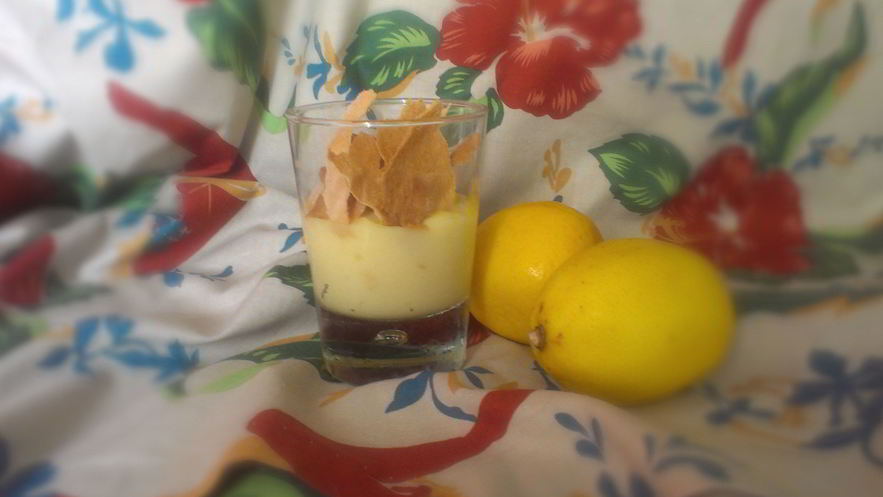 Рецепт заварного лимонного крема