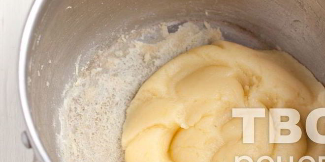 Рецепт заварных колечек с творожным кремом