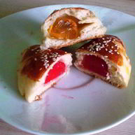 Рецепт Булочек с мармеладом