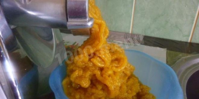 Рецепт мармелада из тыквы