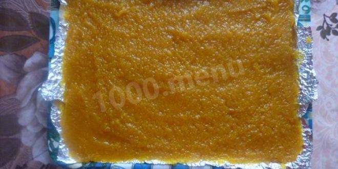 Рецепт мармелада из тыквы